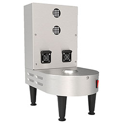 PrecisionBrew Shuttle Stands. Air-heated Shuttle Stand