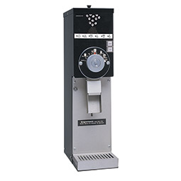 Retail Coffee Grinder. Black with European slicing burrs for precision grinding. 3 lbs. hopper.