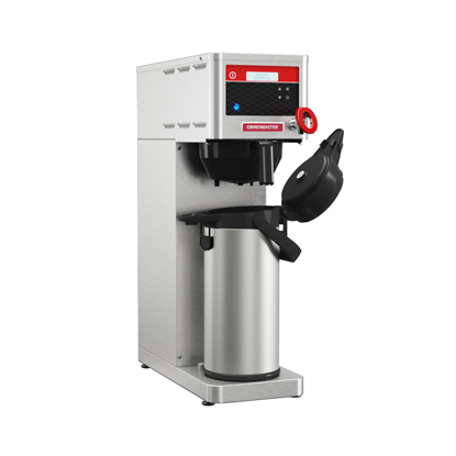 Single, digitally controlled brewer brews into a 64-ounce Airpot