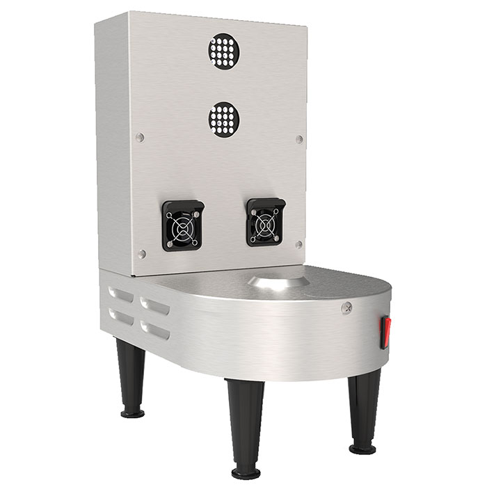 PrecisionBrew Shuttle Stands. Air-heated Shuttle Stand