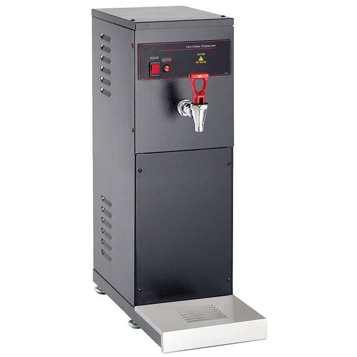Hot Water Dispenser. Black, 5 gallon.