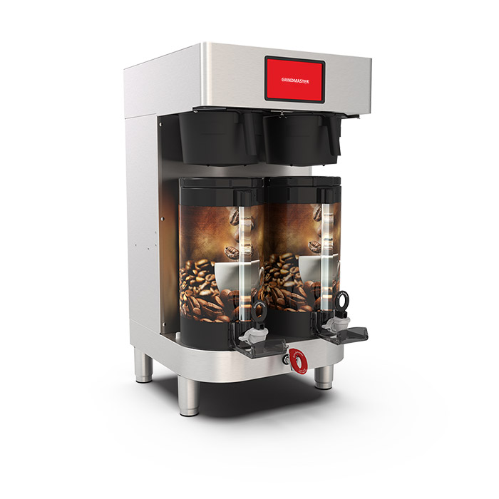 PrecisionBrew Vacuum Shuttle. Twin digitally controlled brewer for use with vacuum shuttle without stands