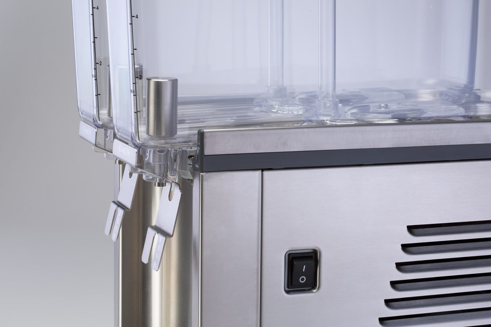 Crathco CS-1D-16 Simplicity Bubbler Series Single 4.75 Gallon Bowl Premix  Cold Beverage Dispenser with Agitation Function